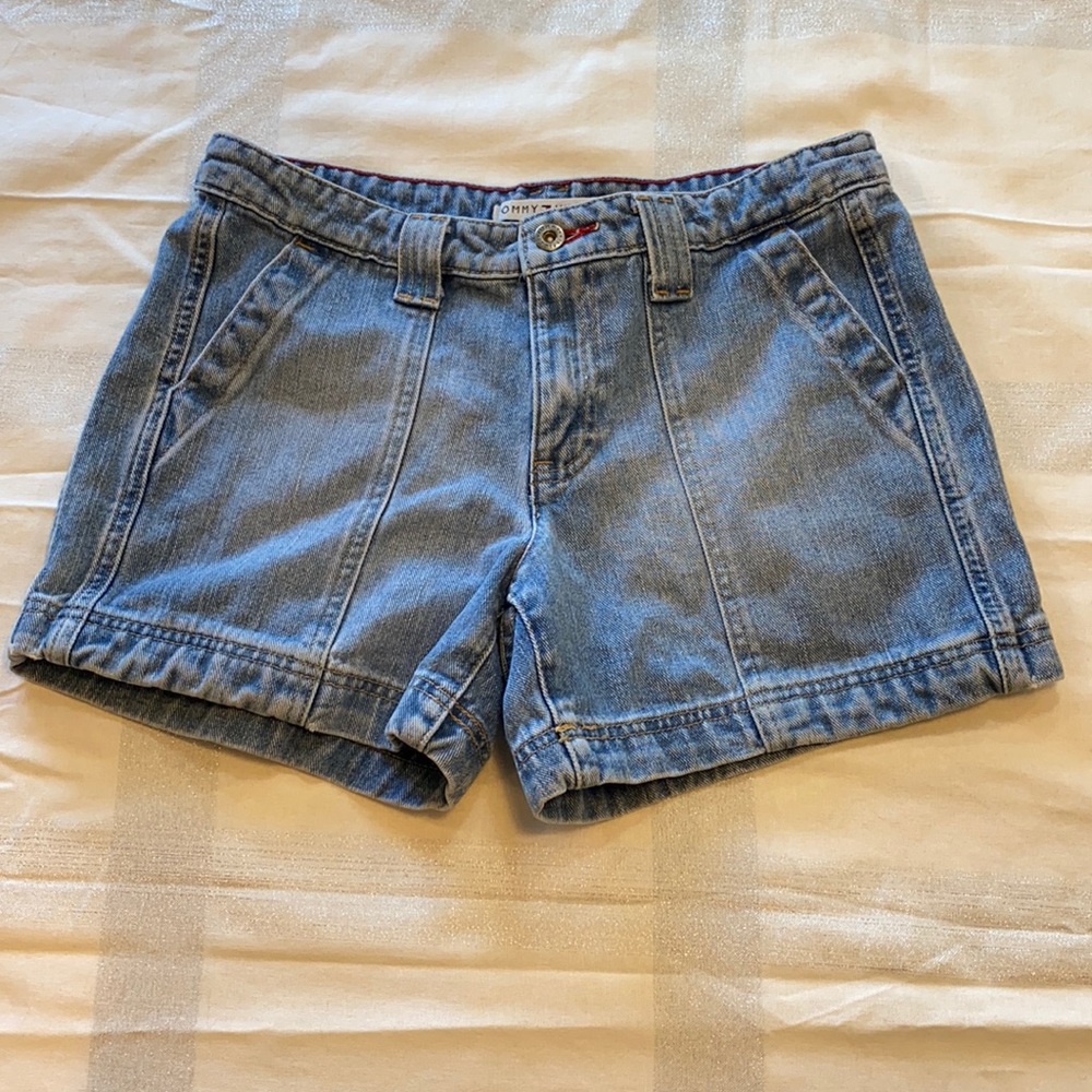 Tommy Hilfiger Blue Jean Shorts for Women